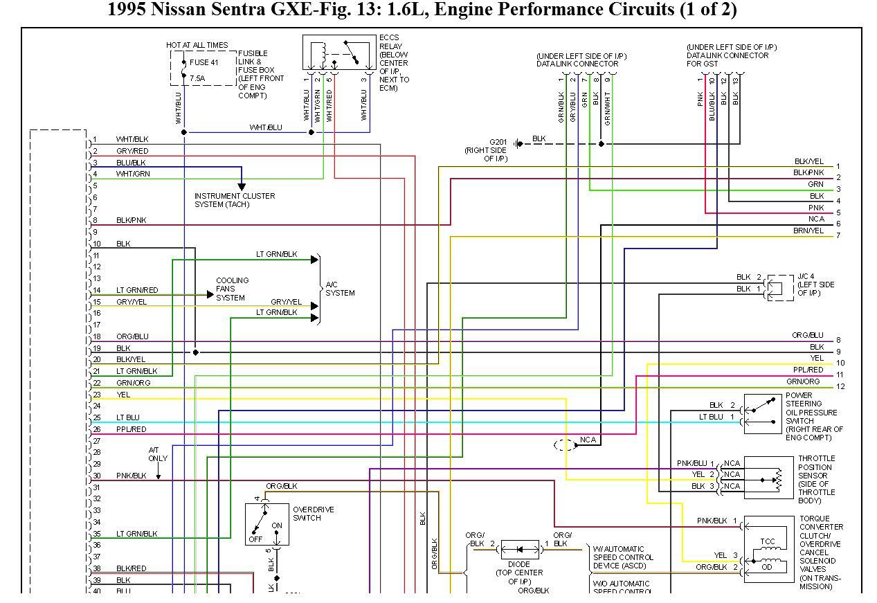 Nissan Sentra Stereo Wiring Diagram