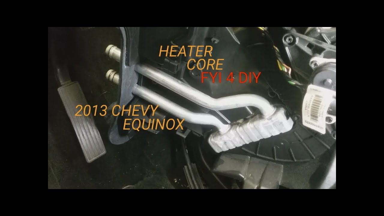 2006 Chevy Equinox Heater Core Hose Diagram