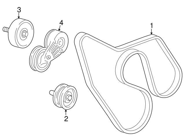 2015 Chevy Silverado 4.3 Serpentine Belt Diagram
