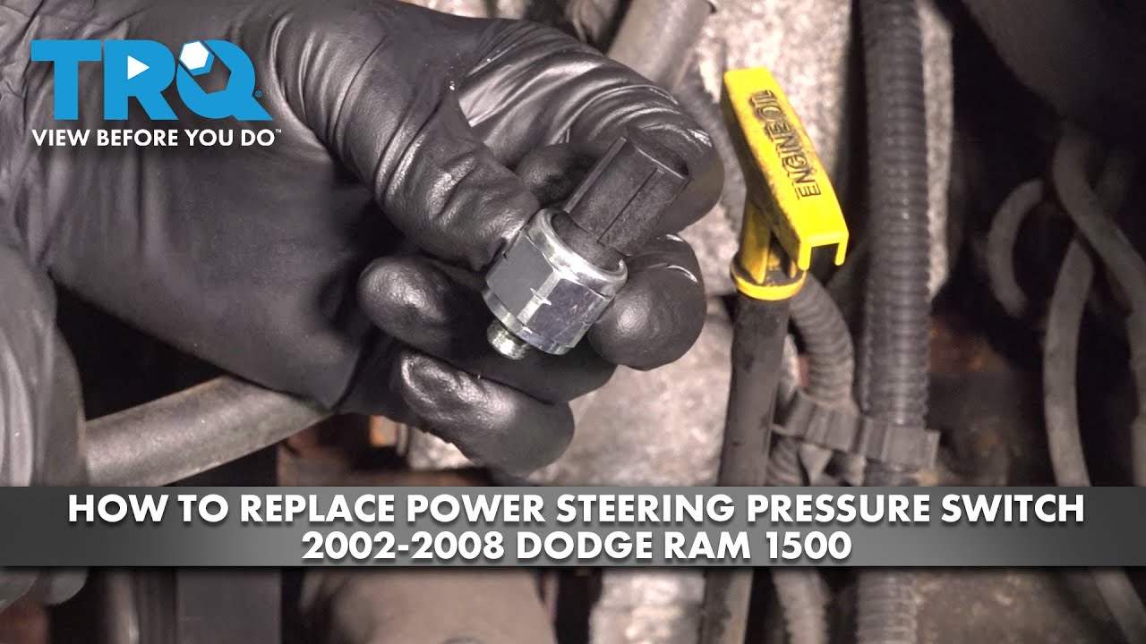 Power Steering Pressure Switch Replacement