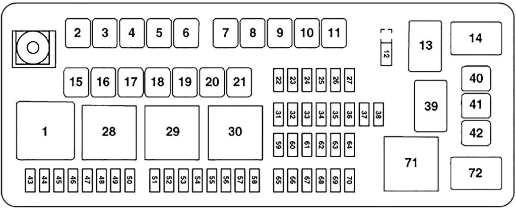 Español 300 Chrysler Diagrama De Fusibles Chrysler 300c 2006