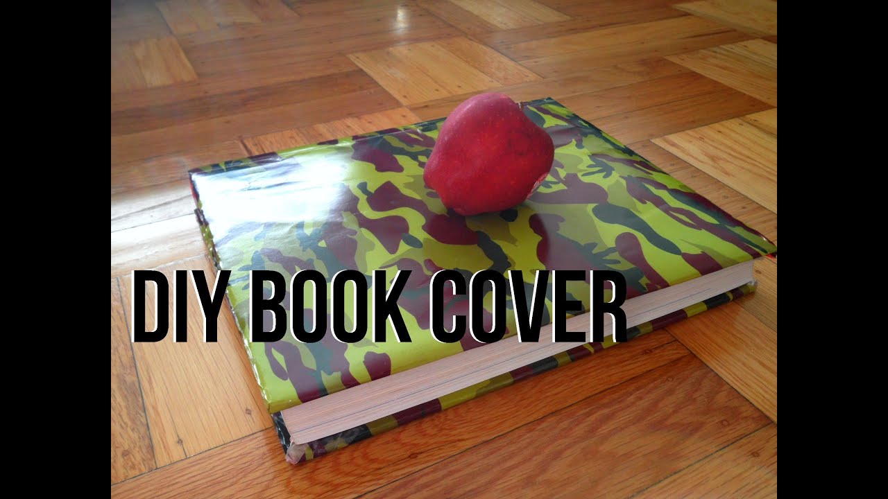 How To Make Book Cover Out Of Paper Bag DIY: Book Cover from a Paper Bag - YouTube