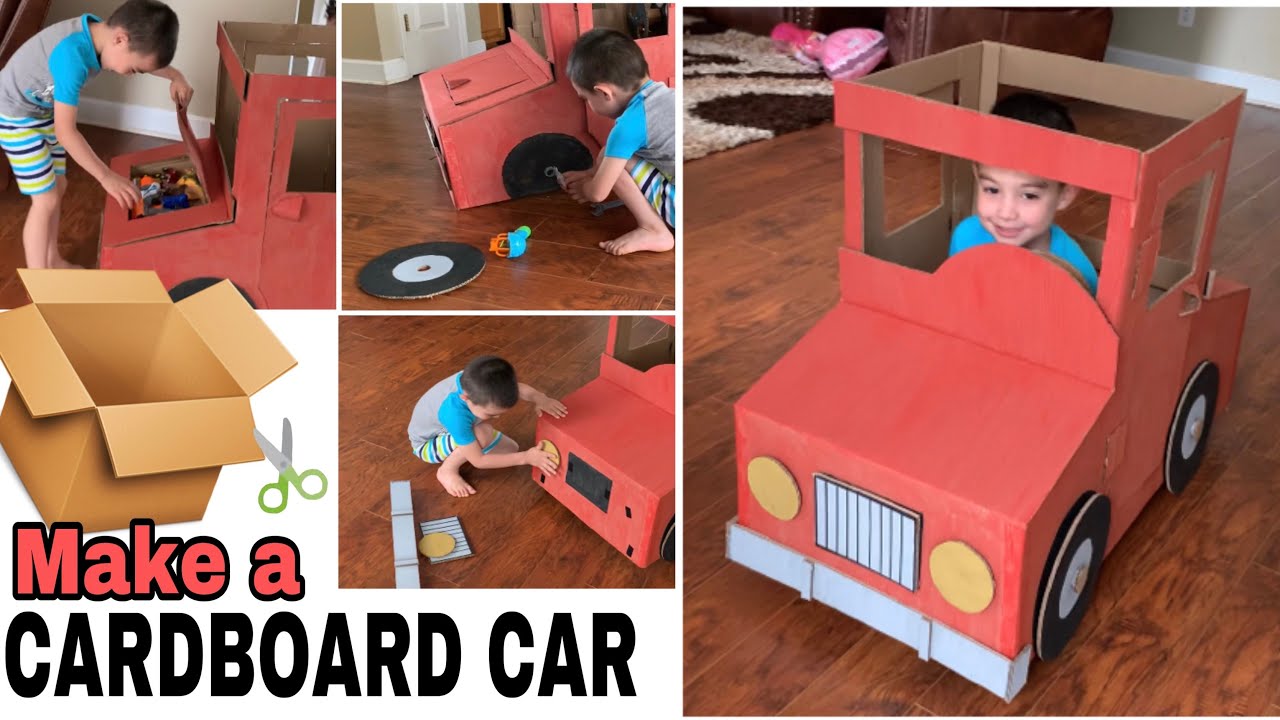 How To Make A Car In Cardboard