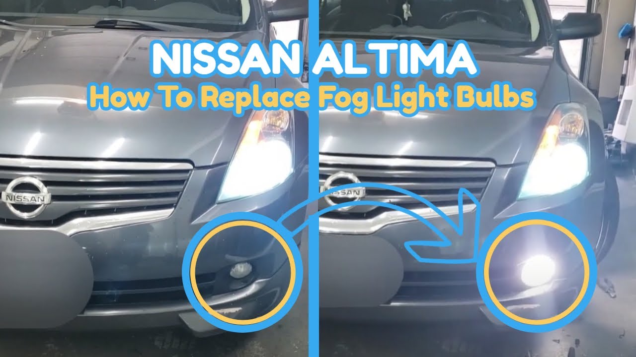 How To Replace Fog Lights On 2015 Nissan Altima [DIY Car Maintenance] How To Replace Fog Light Bulbs on 07-10 Nissan