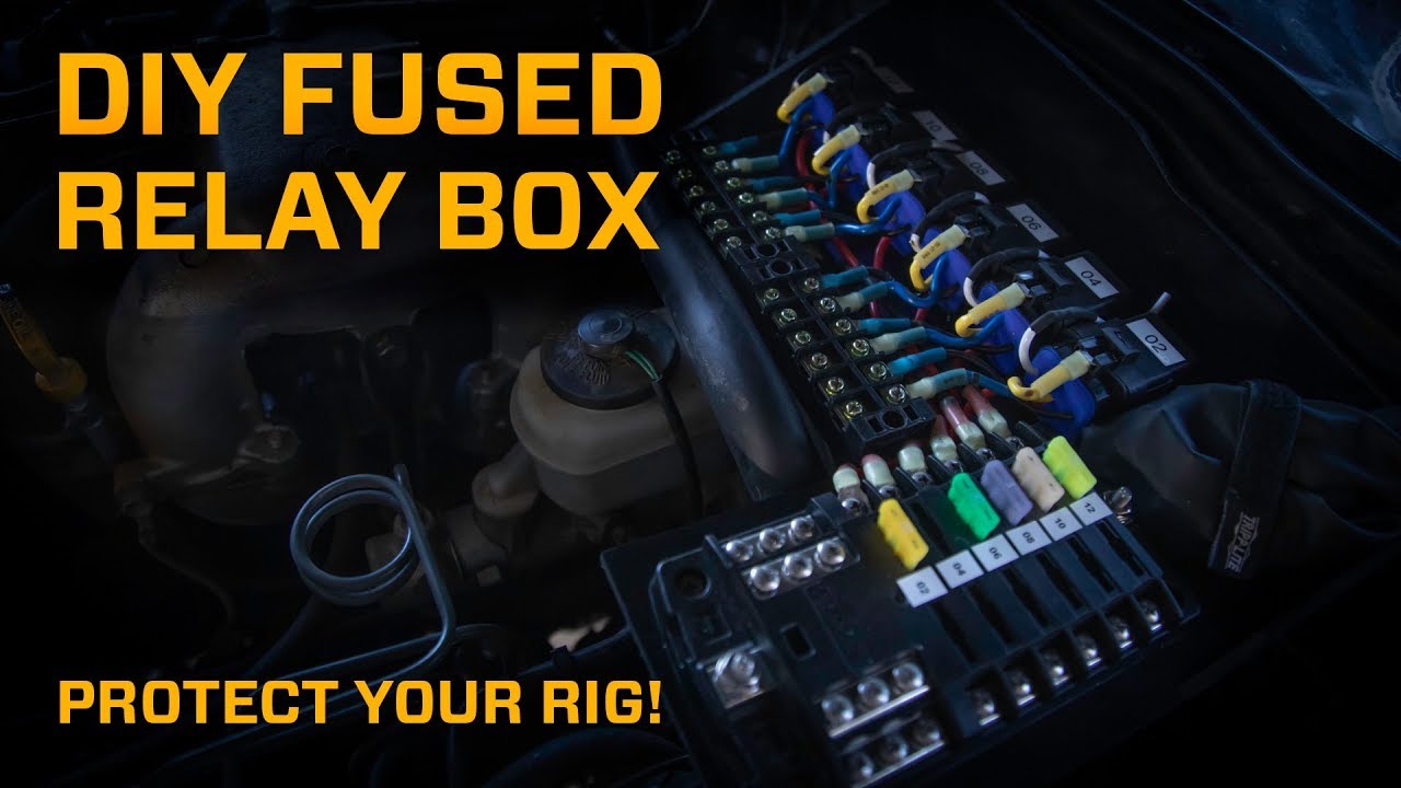How To Remove A Relay From Fuse Box DIY Fuse Relay Panel - Protect Your Rig! - YouTube