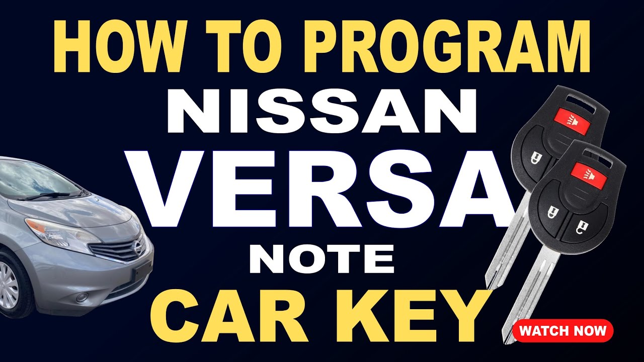 How To Start Nissan Versa With Key DIY HOW TO (EASILY) PROGRAM NISSAN VERSA NOTE REPLACEMENT CAR KEYS KEY