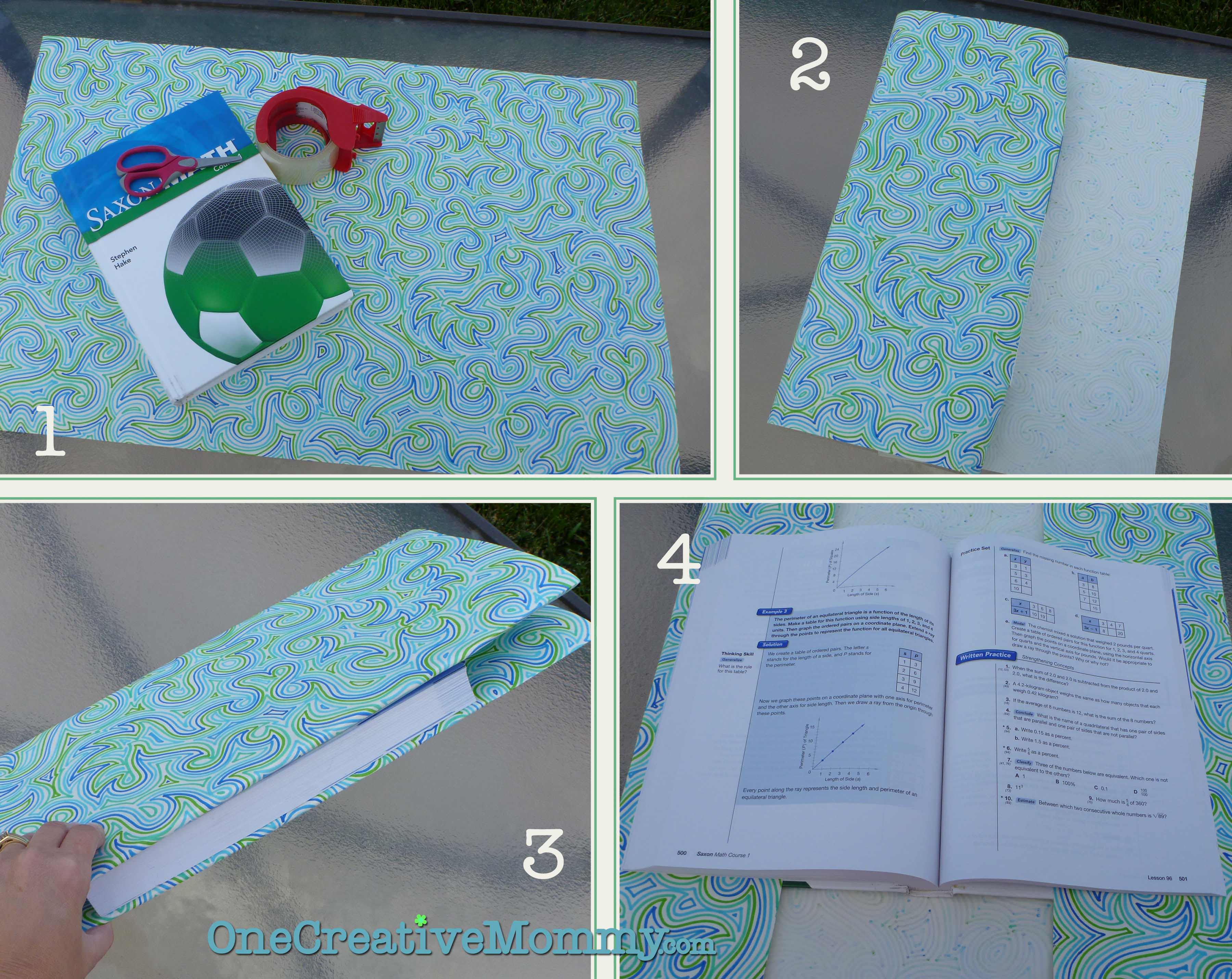 How To Make A Paper Textbook Cover