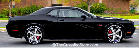 White Letter Tires For Dodge Challenger
