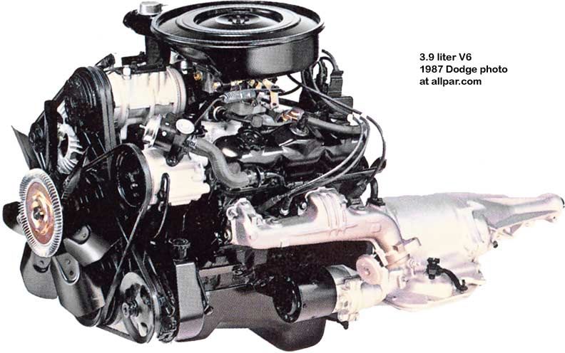 3.9 Liter Dodge Dakota 3.9 V6 Engine Diagram