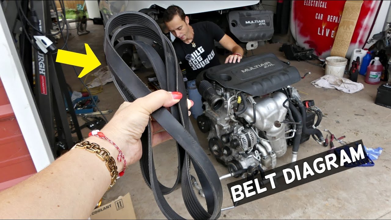 2015 Dodge Dart Serpentine Belt Diagram