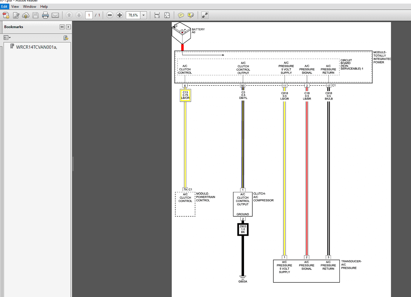Dodge Grand Caravan Radio Wiring Diagram