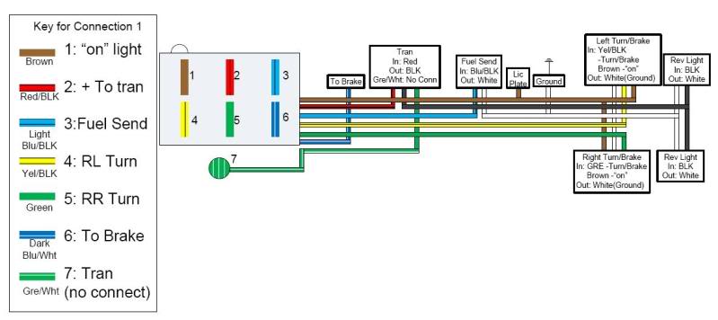 2003 Dodge Ram Tail Light Wire Color Codes