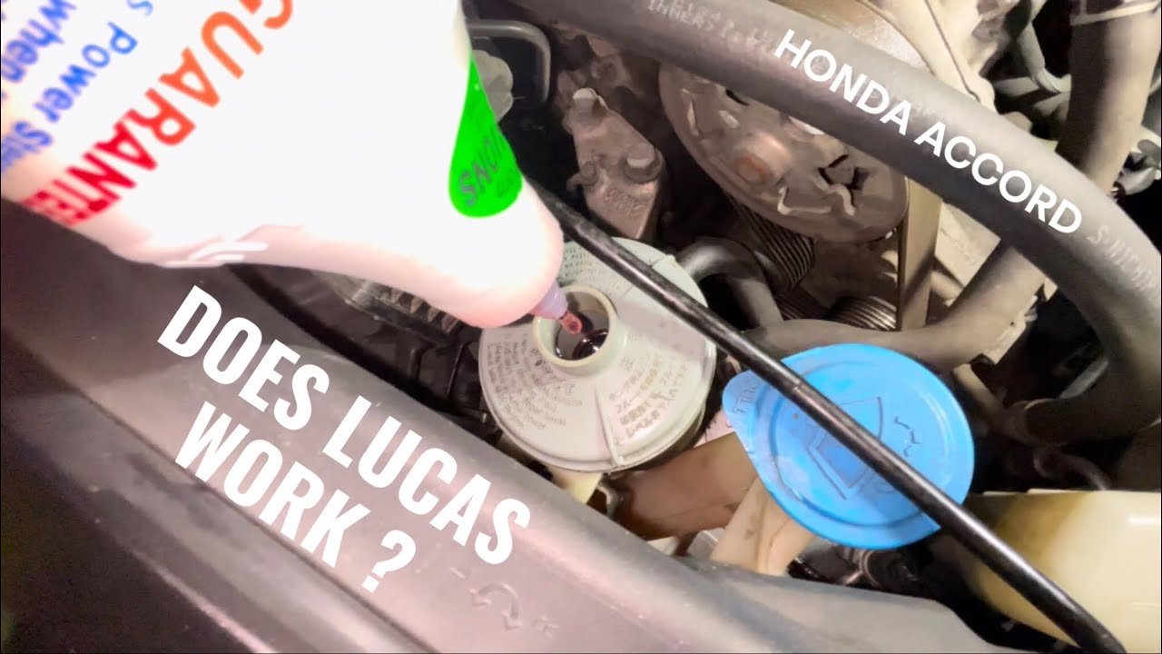 Lucas Power Steering Stop Leak How To Use Does Lucas Power Steering Stop Leak Work ?#lucas#diy#fyp - YouTube