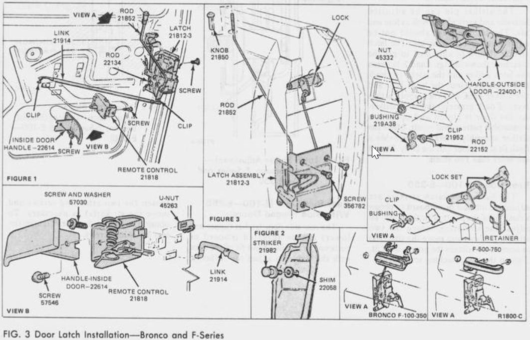 Door Latch Car Door Lock Mechanism Diagram
