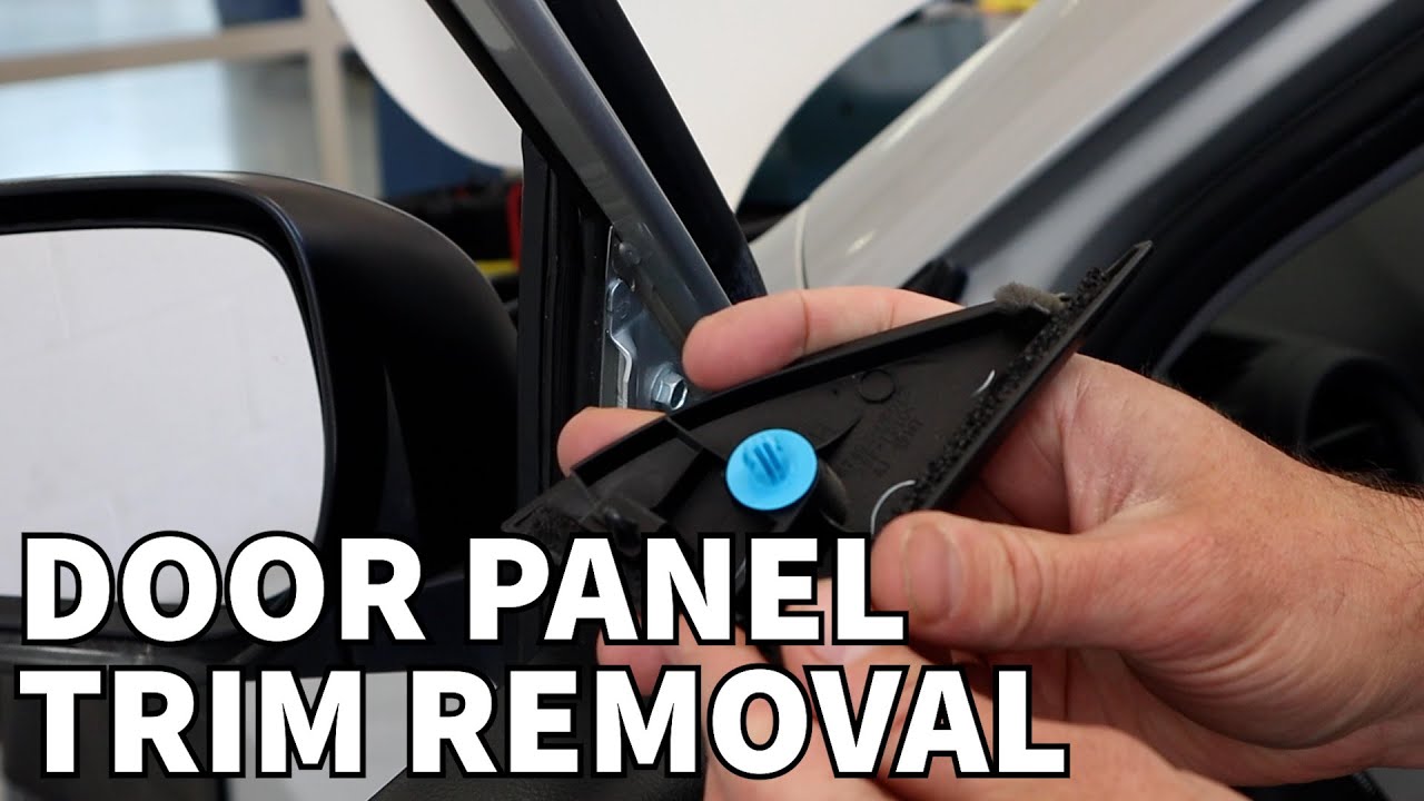 Removal And Replacement Of Exterior Door Moldings On A Nissan 240sx