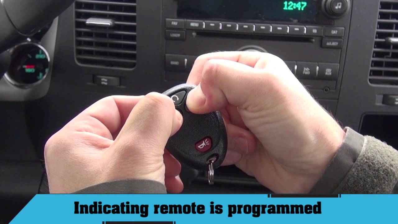 How To Reprogram Keyless Entry Remote Dorman - GM Keyless Remote Programming - YouTube