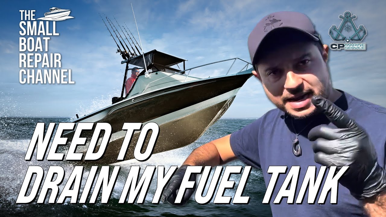 How To Drain A Fuel Tank Draining fuel tank - YouTube