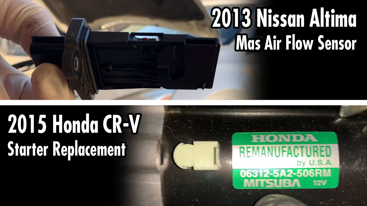 Mass Air Flow Sensor 2013 Nissan Altima