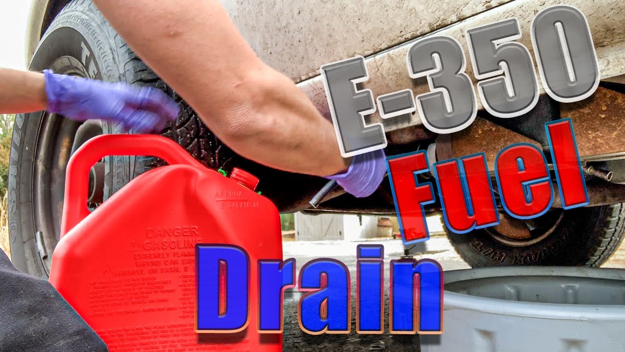 How To Empty Fuel Tank On A Car
