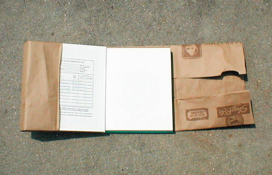 How To Make A Book Cover Paper Bag