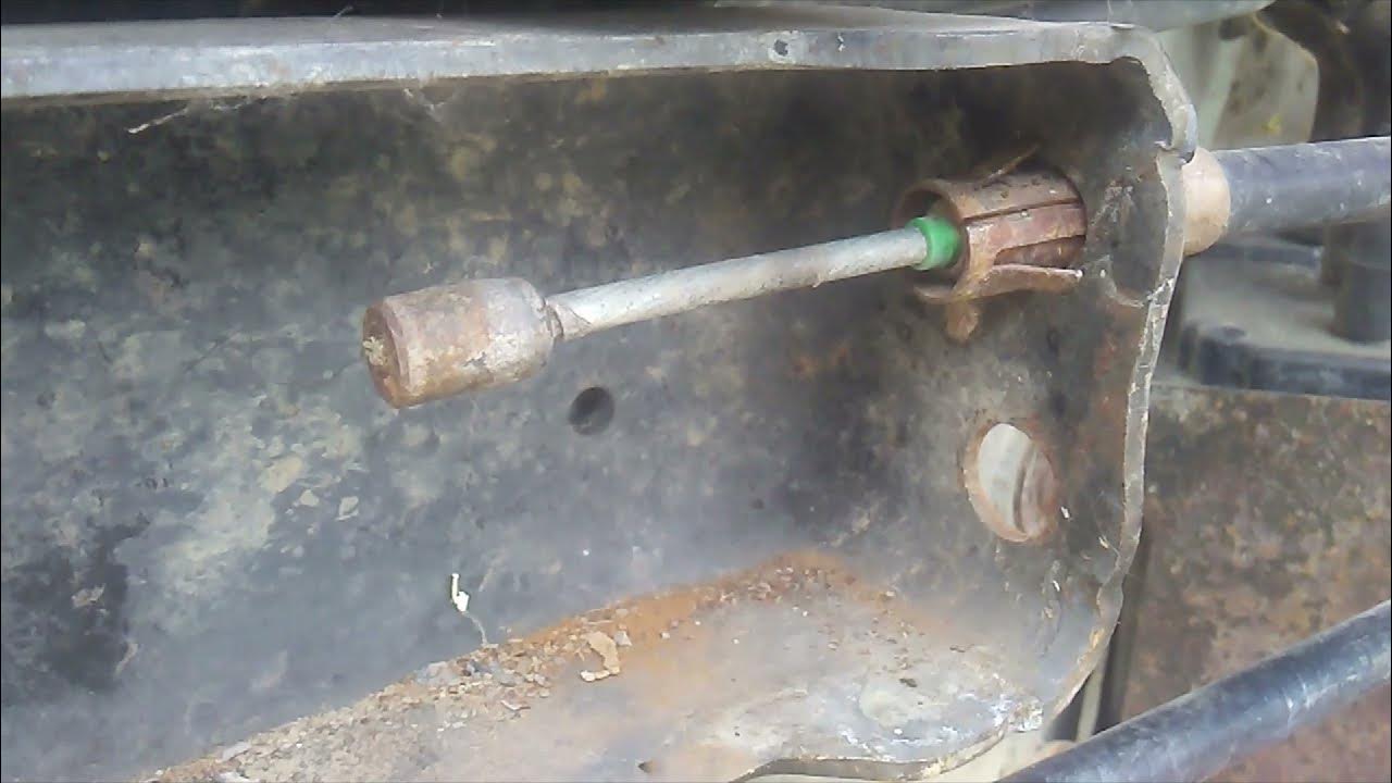 How To Remove E Brake Cable Easy way to remove Emergency, or Parking Brake Cables with no special