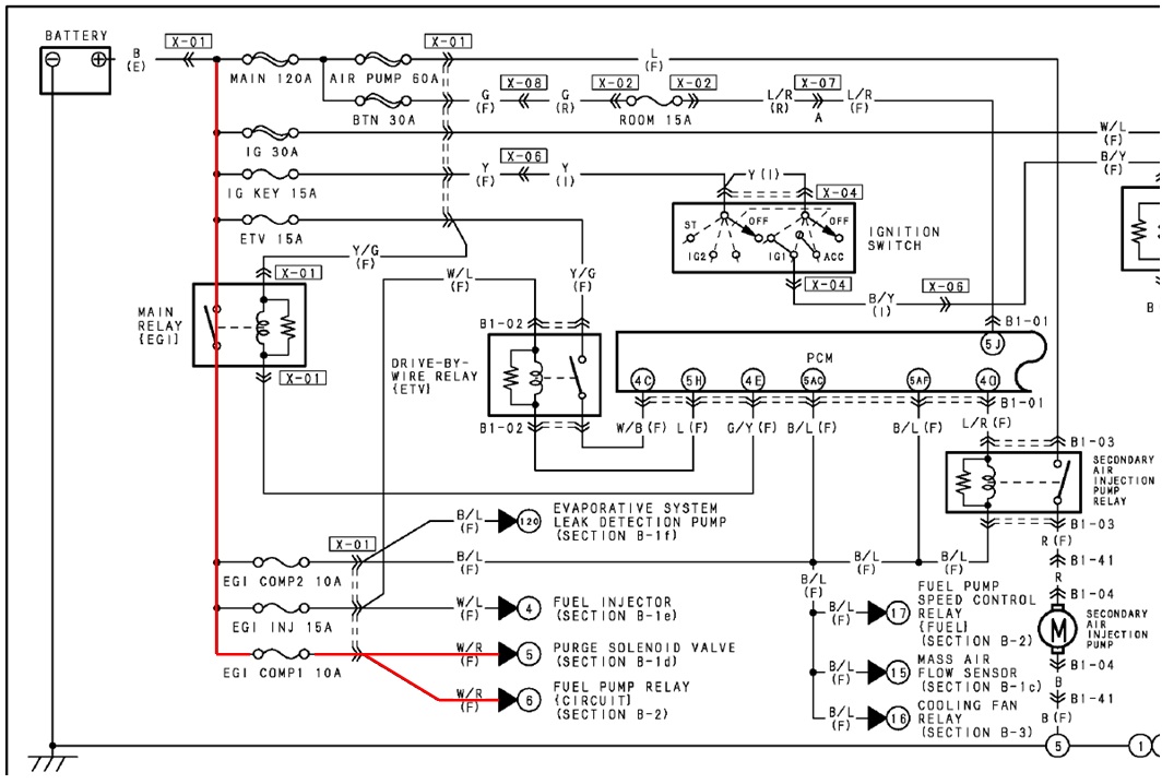 Egi Pump Relay Circuit Analysis And Failure Diagnostics