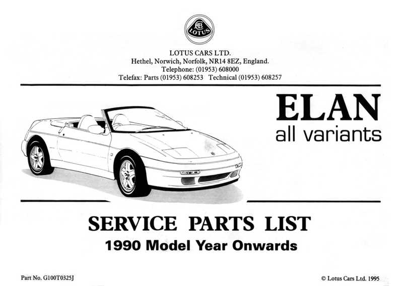 1990 Model Year Technical Review And Specifications