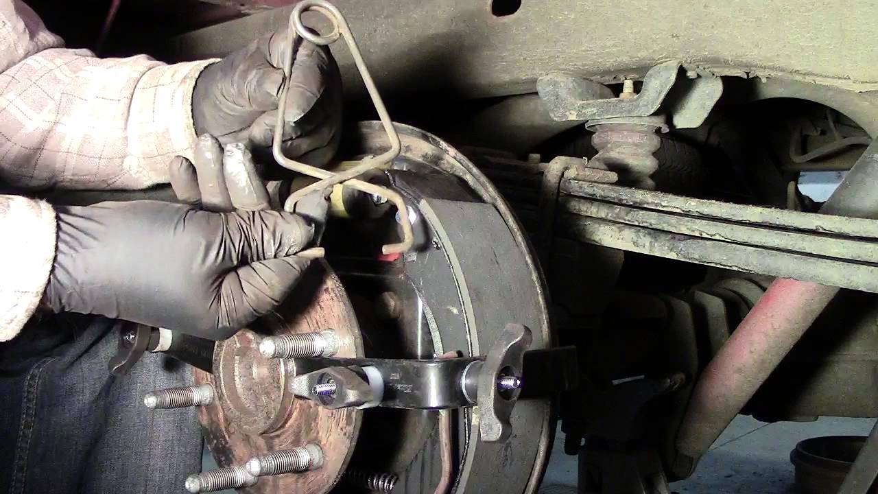 How To Disconnect Emergency Brake Cable Emergency brake cable install - YouTube