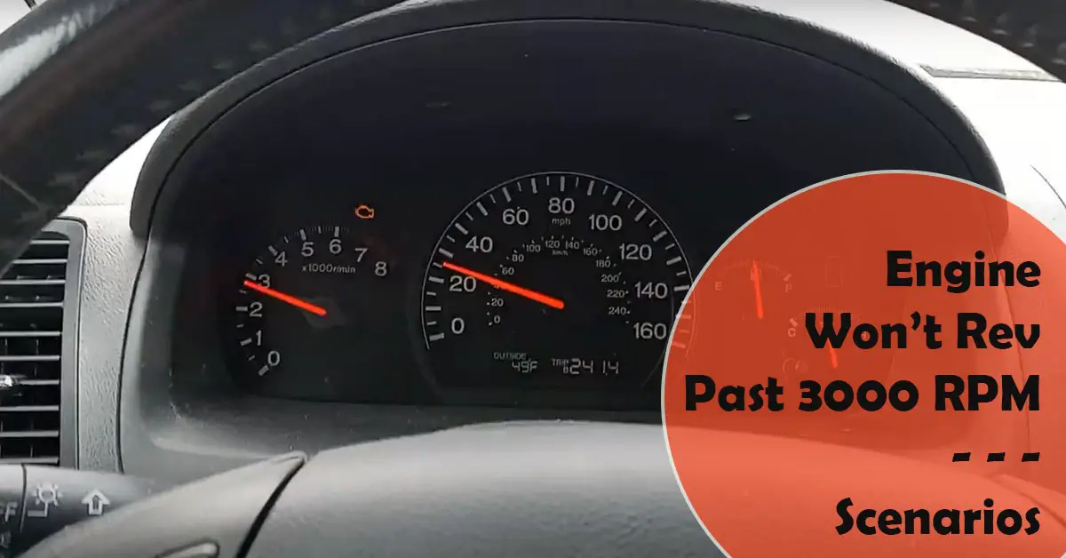 2005 Pacifica 3.5 Wont Rev Past 3000rpm After Head Job