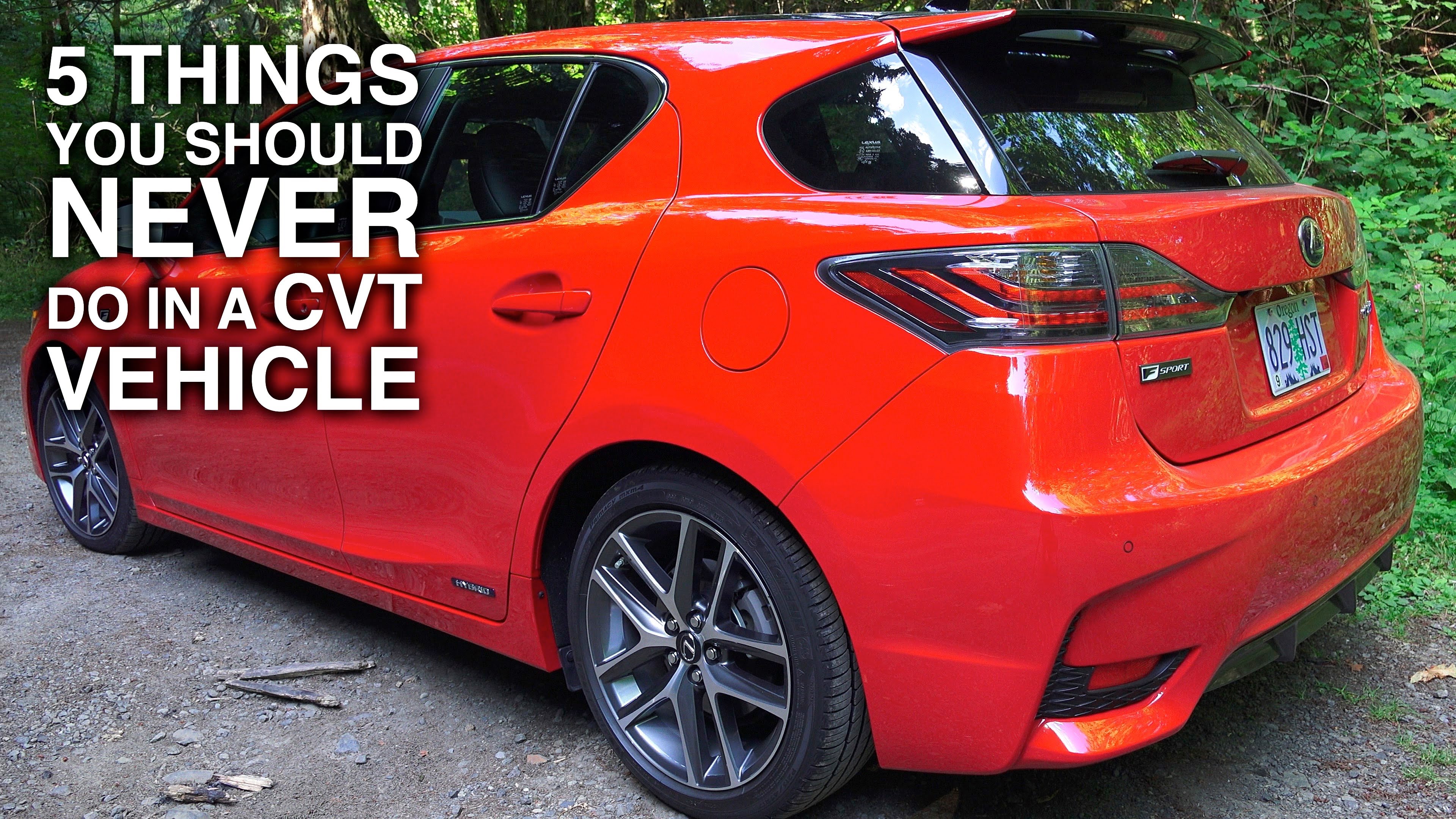What Cars Have A Cvt Transmission
