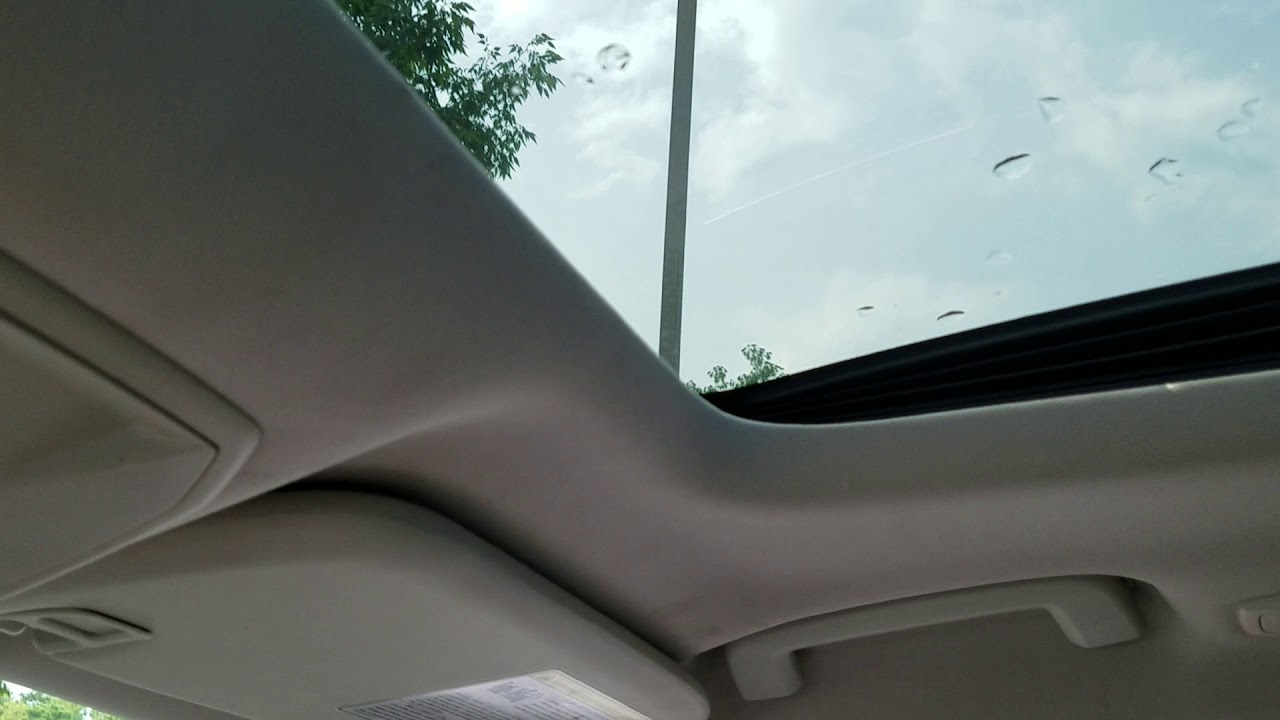 How To Fix Sunroof Cover Off Track Escape Sunroof and Shade Initialization - YouTube