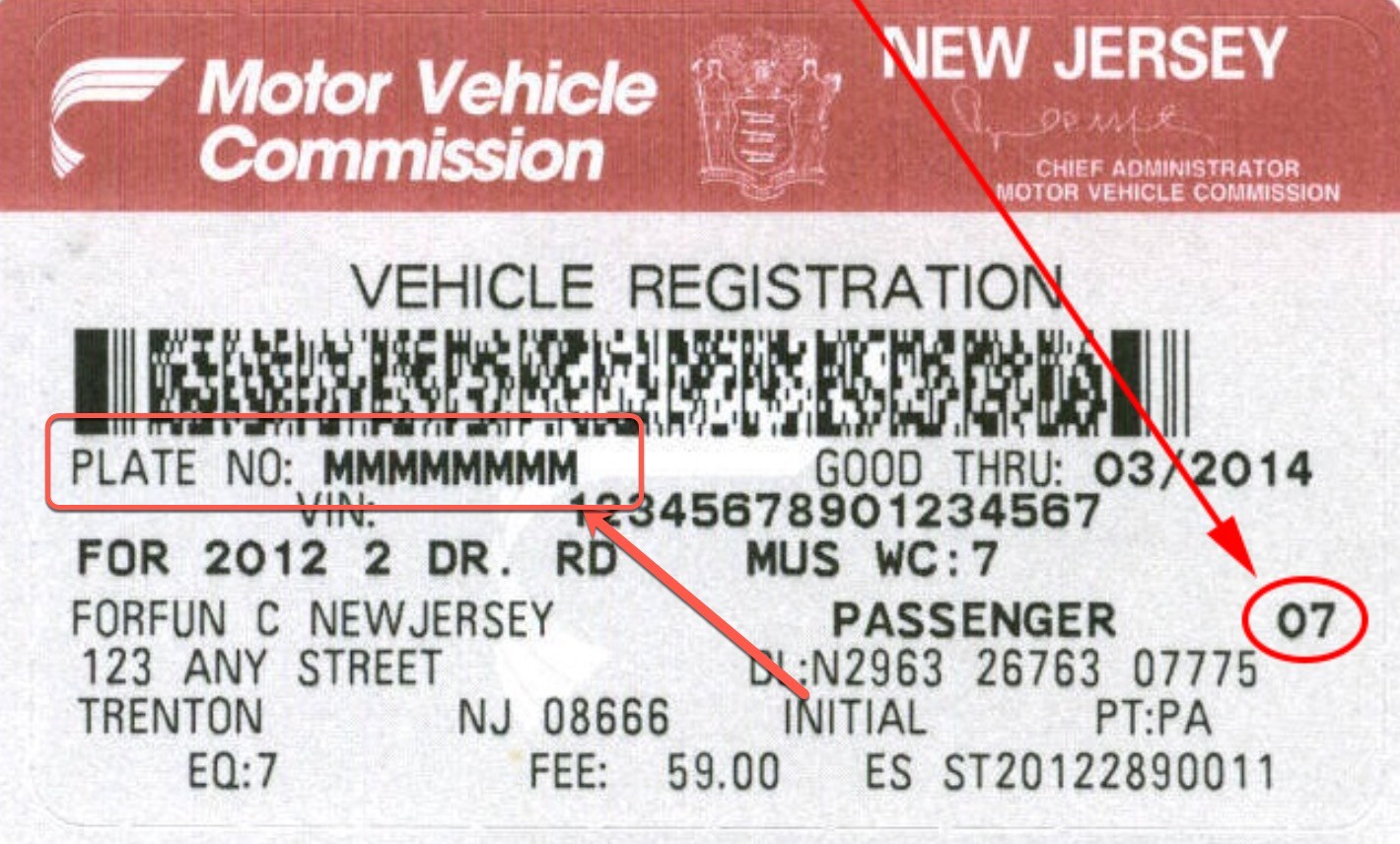 How To Register My Car In Nj