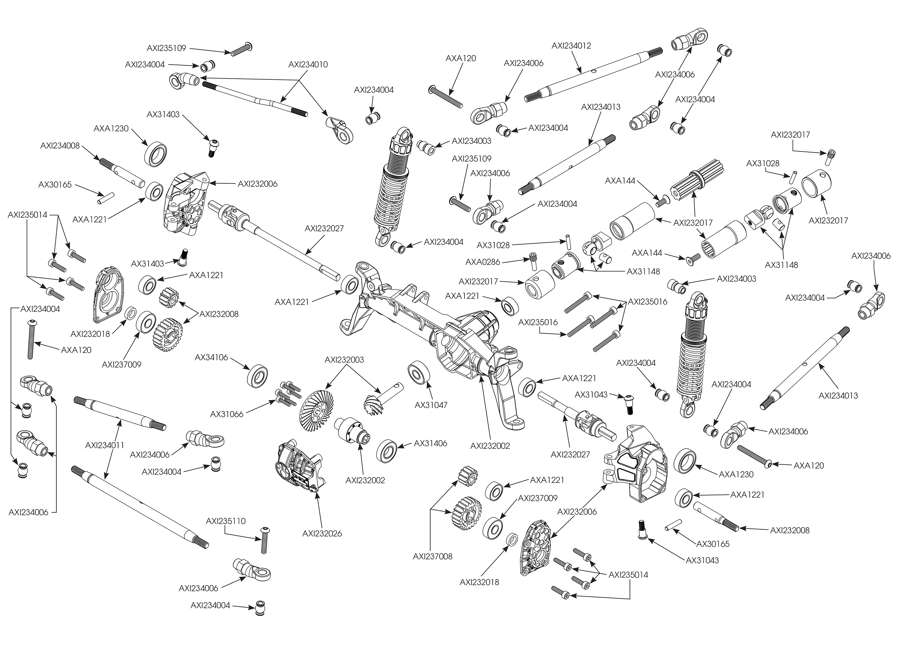 Jeep Gladiator Front Suspension Diagram