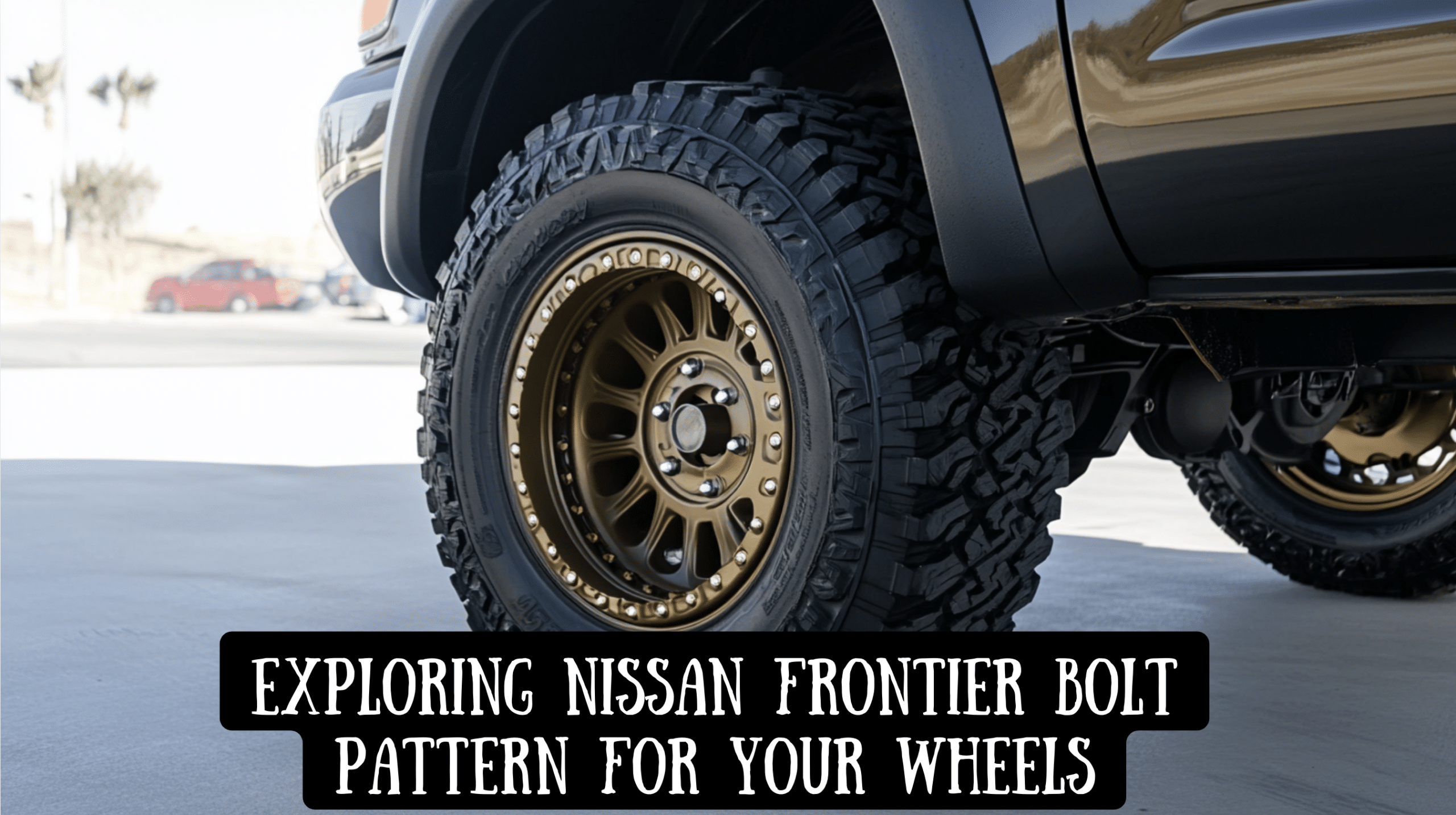 2024 Nissan Frontier Lug Pattern