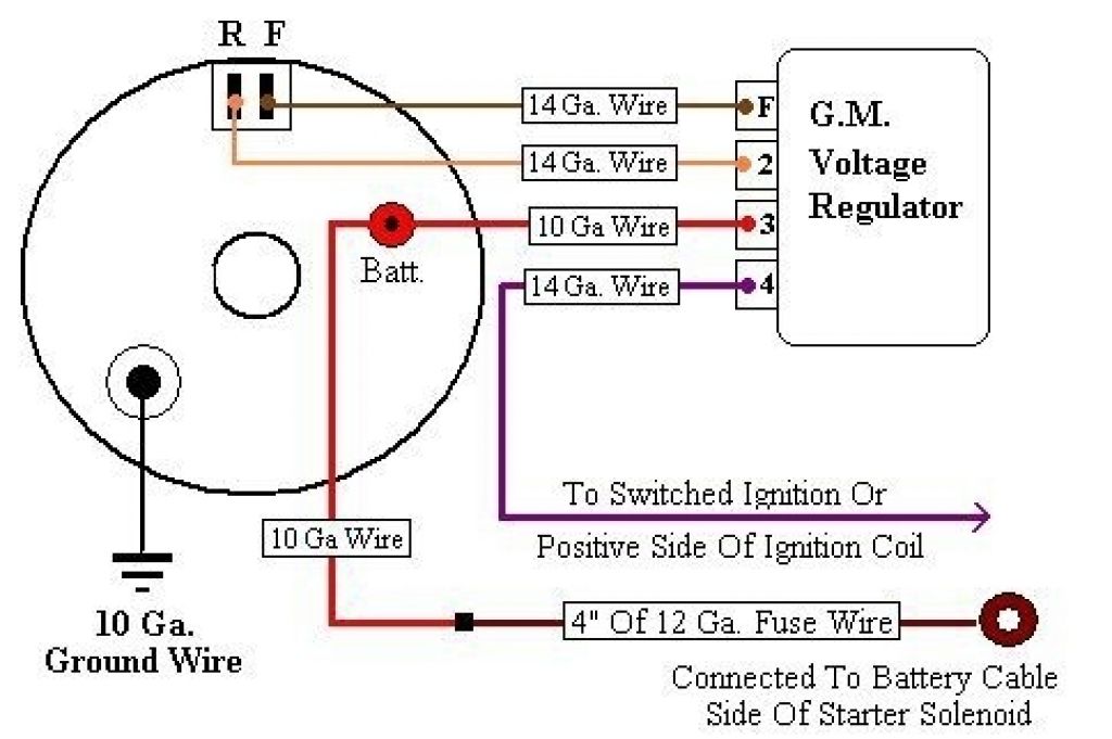Alternator External Voltage Regulator Wiring Diagram