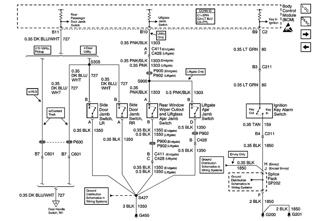 Theft Deterrent Ignition Switch Wiring Passlock Bypass Diagram