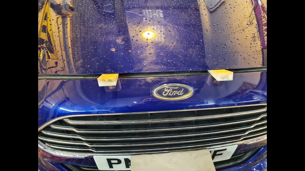 How To Replace Bonnet Release Cable fiesta mk7 bonnet pop from outside snapped cable or stuck shut - YouTube