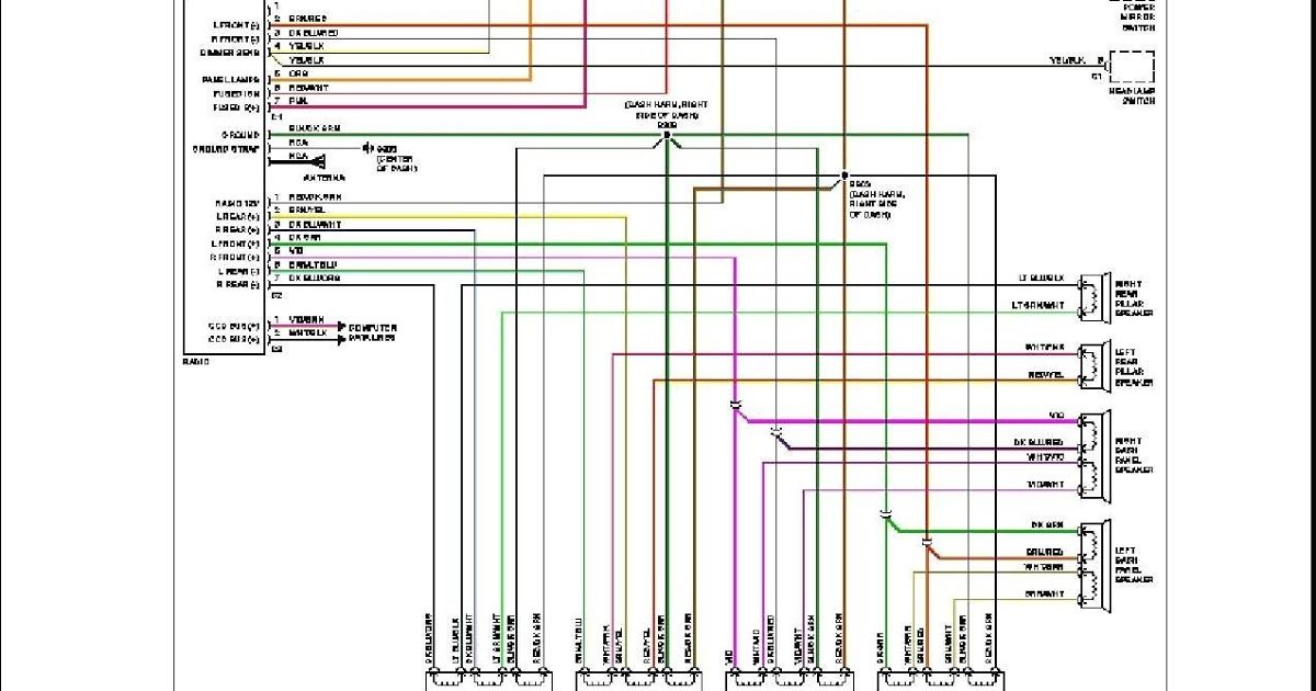 Car Stereo 2010 Dodge Charger Radio Wiring Diagram