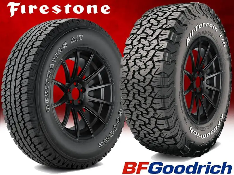 Bf Goodrich Vs Firestone Tires