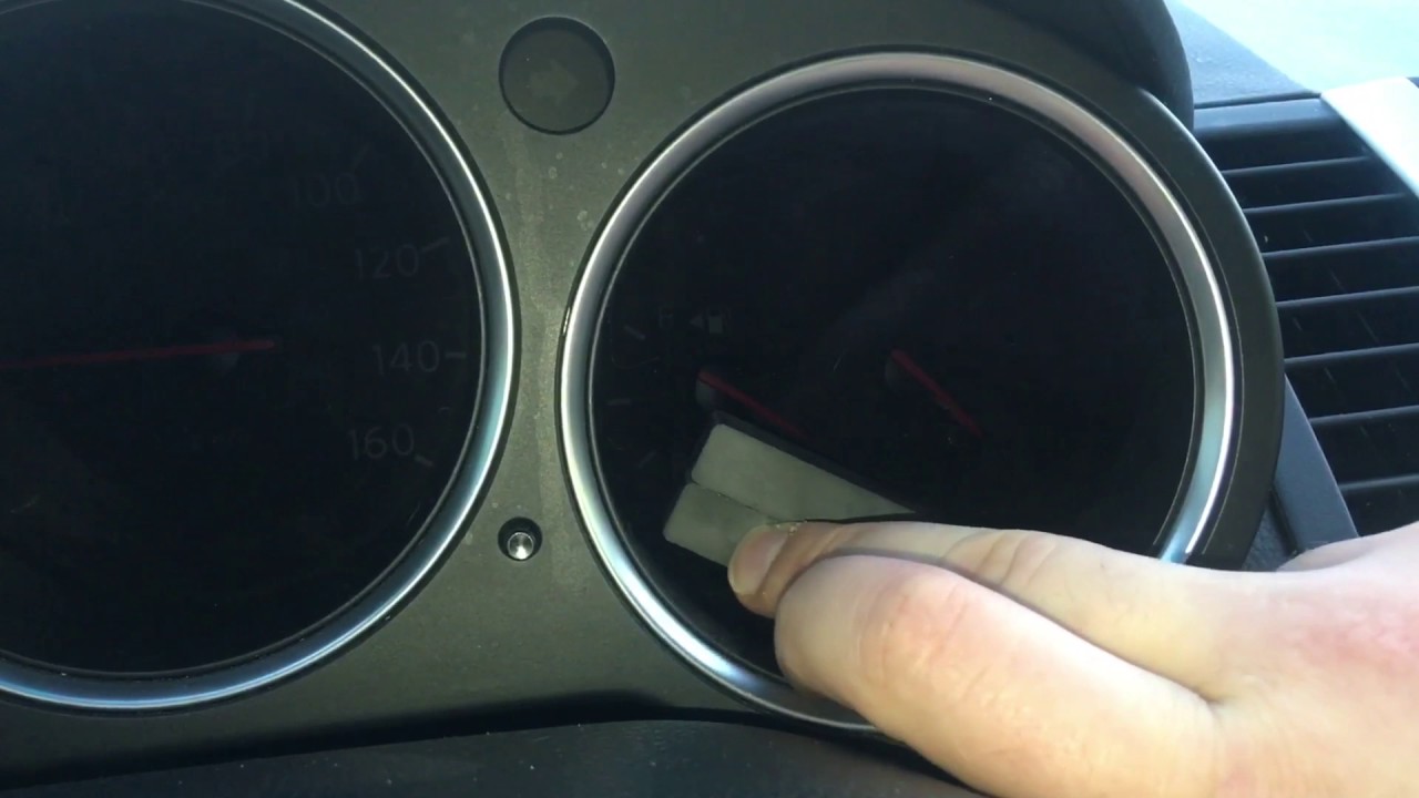 How To Fix Gas Gauge Needle FIX - How to fix gas gauge needle for 4 dollars - YouTube