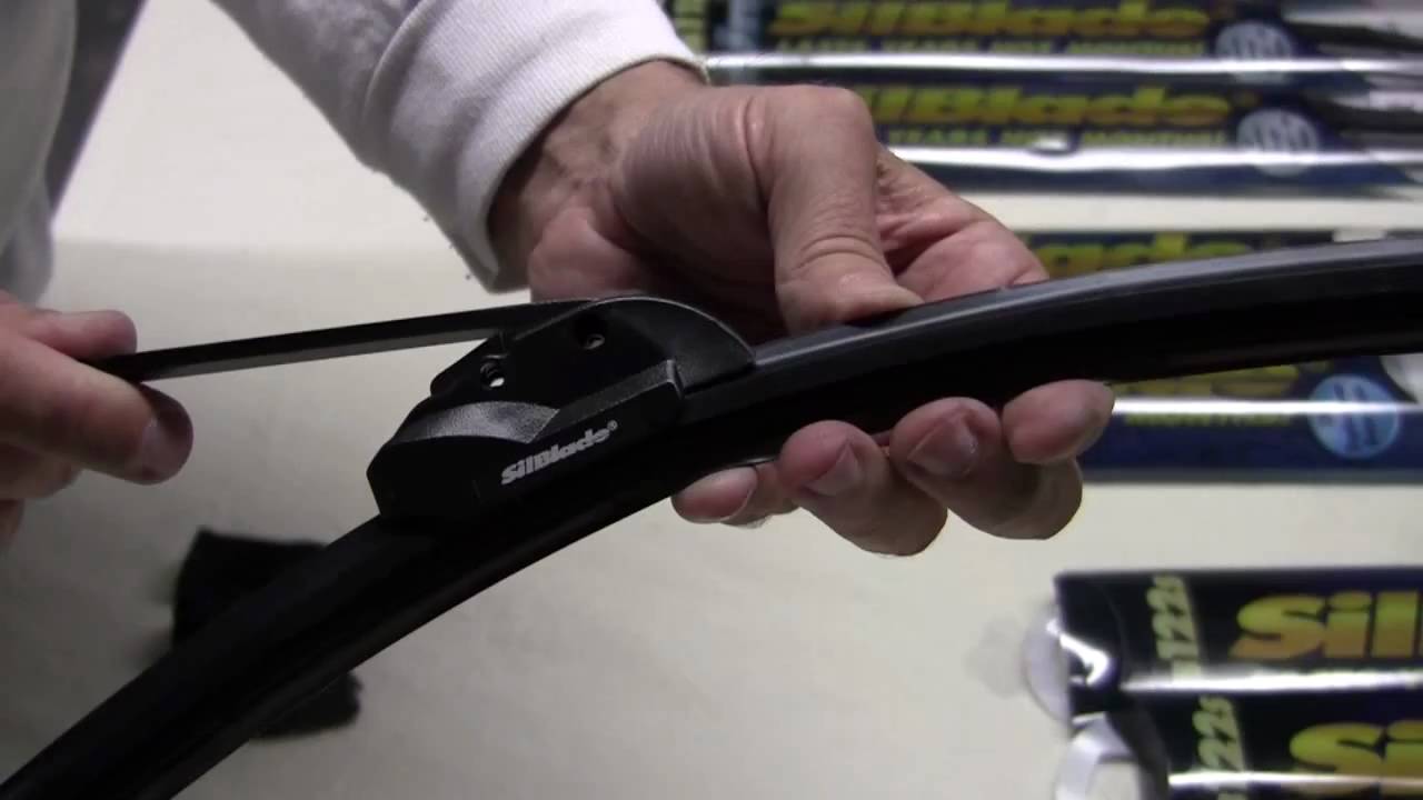 How To Install Duralast Windshield Wiper Blades FlexBlade, Silblade - Hook Arm - YouTube