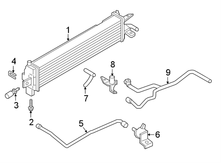 2014 Ford Escape Heater Hose Diagram