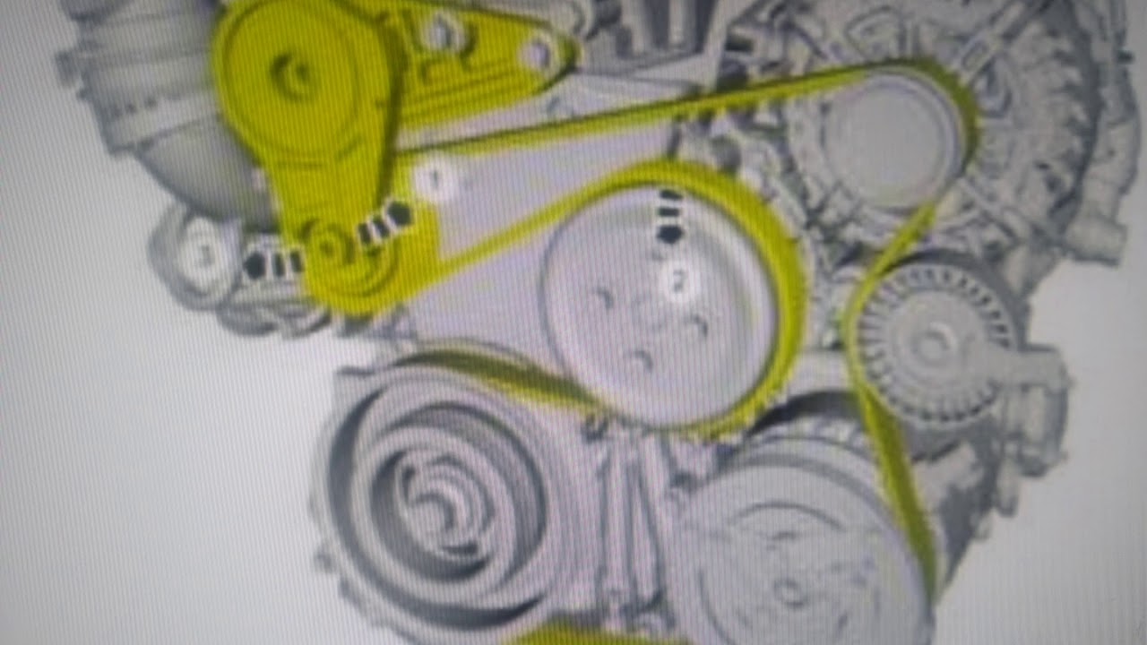 2013 Ford Escape Serpentine Belt Diagram