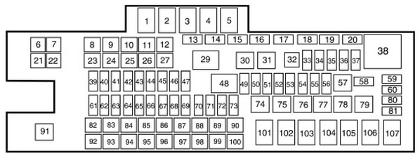 2015 F350 Fuse Box Diagram Under Hood