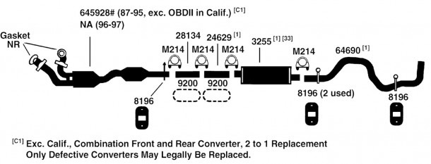 2016 Ford F150 Exhaust System Diagram