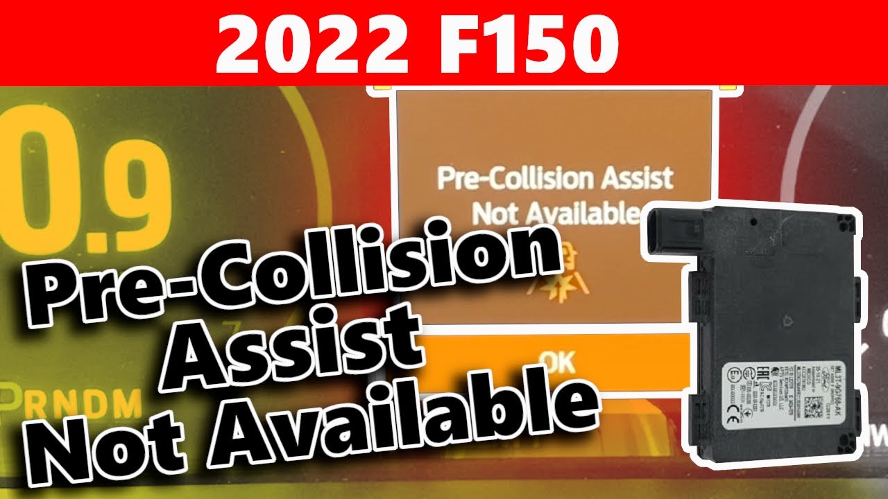 When Your Cars Extra Eyes Get Cloudy Pre Collision Assist Not Available Sensor Blocked Ford F150 Pre Collision Assist Not Available - YouTube