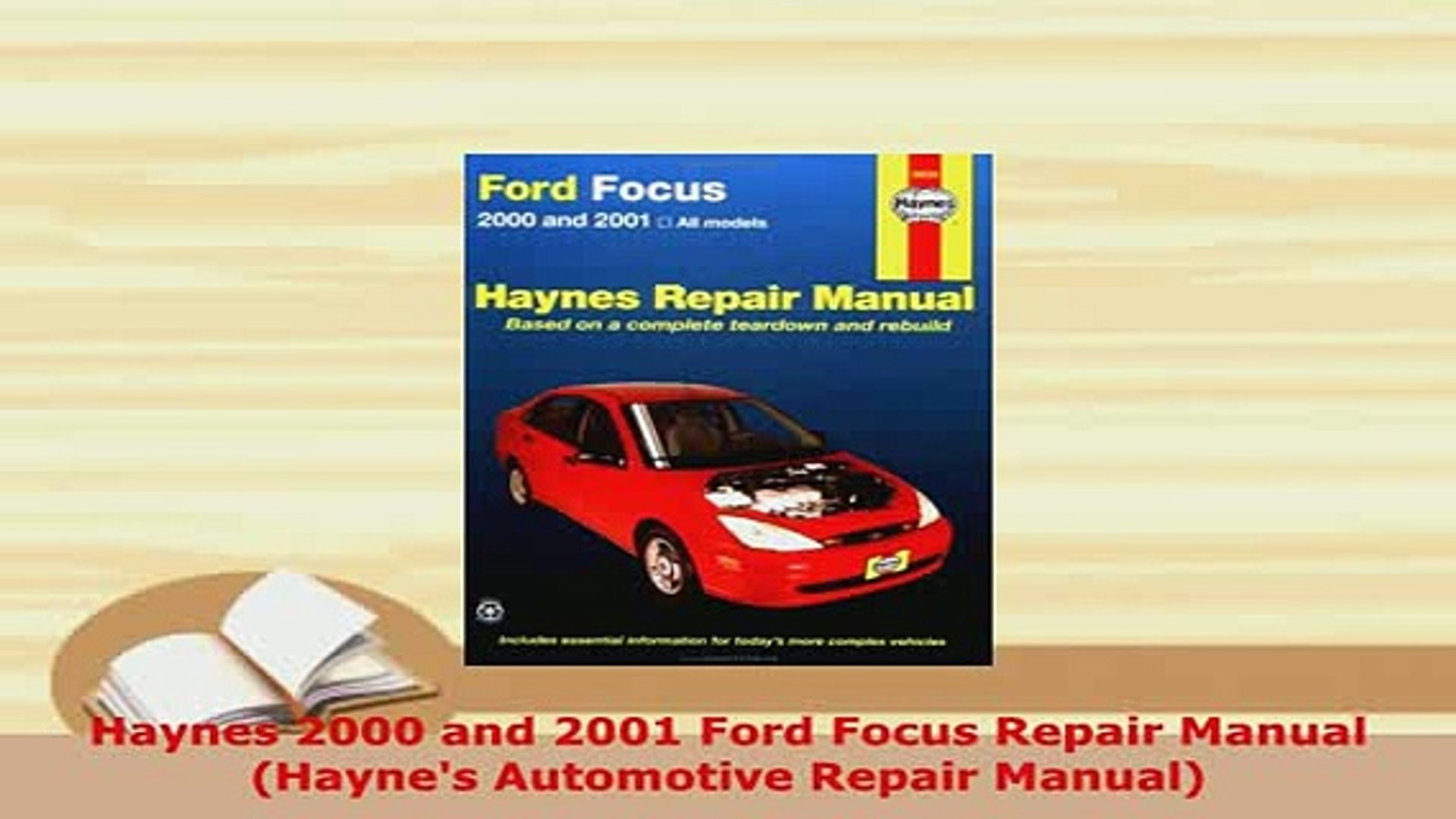 Haynes Repair Manual Pdf Free