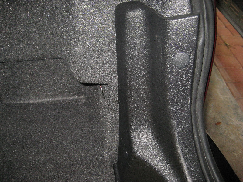 2008 Ford Fusion Tail Light Plastic Cover