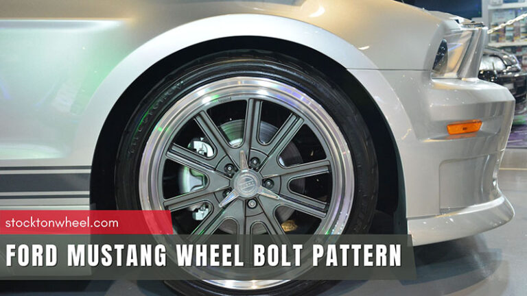 4 Lug Mustang Bolt Pattern