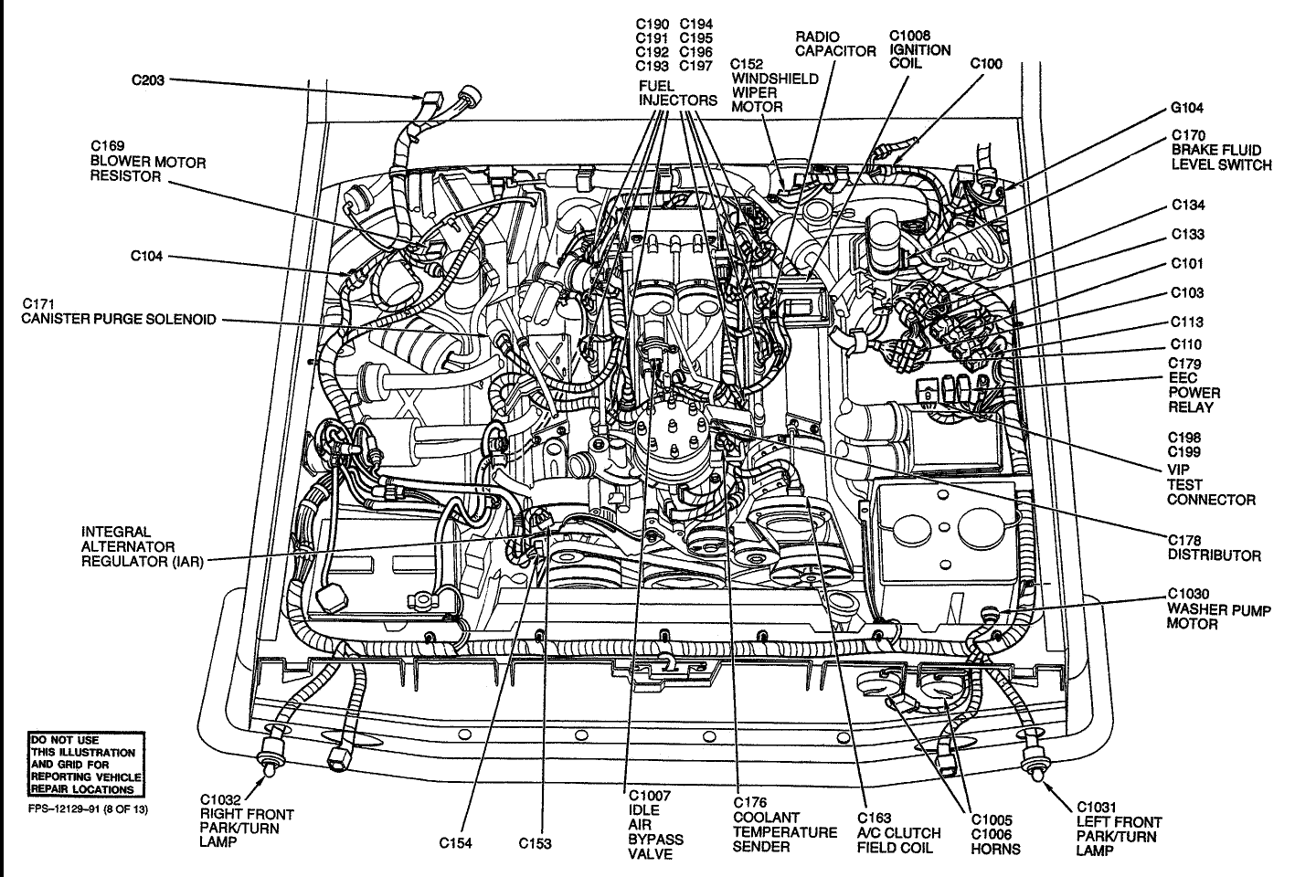 2003 Ford Ranger Fuel Pump Relay Location